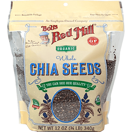 Organic Whole Chia Seeds